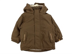 Lil Atelier dark earth winter jacket